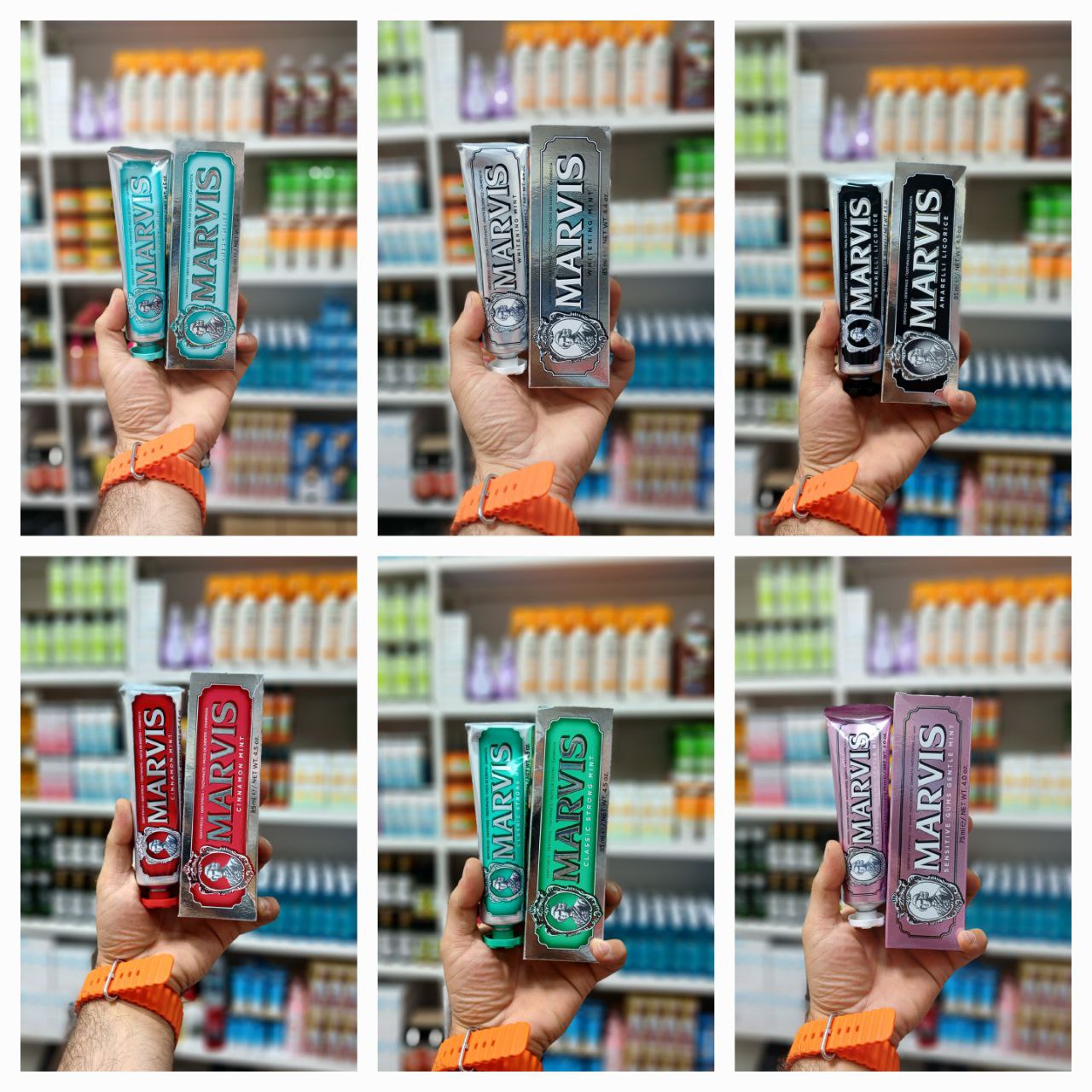 خمیر دندان مارویس اصل ایتالیا