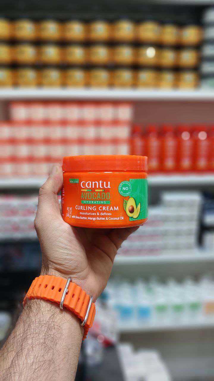 کرم حالت دهنده موی فر شی باتر و آواکادو آبرسان فر کنتو